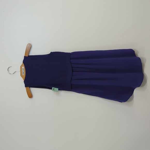 WILFRED ARITZIA purple silk dress - Picture 4 of 6